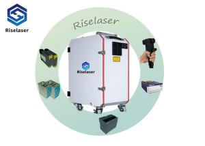 Quality Luggage Design 100w Laser Cleaning Machine With 0.5kg Cleaning Gun wholesale