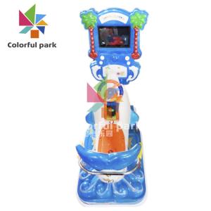 Quality Dolphin Coin Op Rides For Shopping Mall BSCI Approved With Steering Wheel wholesale