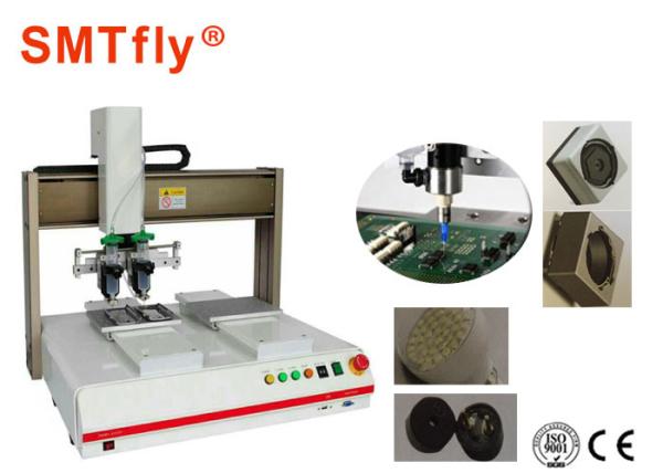 Cheap Double Table Work SMT Solder Paste Dispenser Machine,Glue Dispensing Systems SMTfly-322 for sale