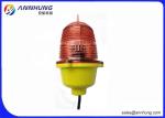 GSM Cellphone Monitoring Aircraft Warning Light Red Steady Burning