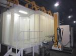 Customized PLC Powder Coating Booth And Oven Powder Painting Line