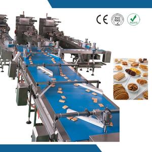 Quality High Speed Industrial Automatic Cookies Feeding and Packaging Line wholesale