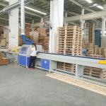 Automatic CNC Sawing Machine Timber Lumber Wood Saw Cutting Machine