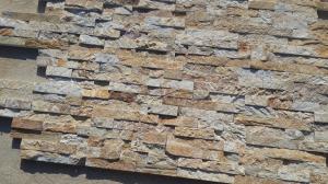 Quality 15mm Yellow Interior Exterior Natural Ledgestone Panels wholesale