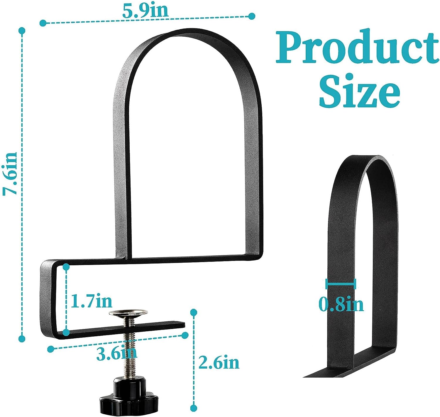 White Heavy-Duty Bookends Shelf Holders for Customized Packing Non-Skid Supports