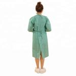 Short Sleeve Sterile Non Woven Disposable Isolation Gowns