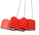 36*23mm RFID Asset Tags Tracking Management RFID Seal Tag For Container