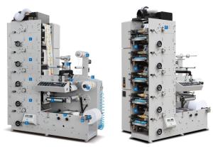 Quality 6Colors 60m/Min Flexo UV Label Adhesive Printing Machine wholesale