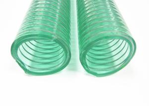Quality Reinforced Spiral Suction PVC Steel Wire Hose Pipe 1 Inch - 4 Inch Specification wholesale