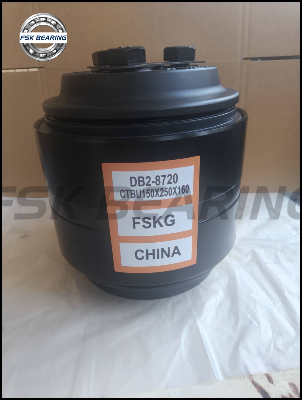China FSK Class E 6×11 Train Bearing Unit 144.45*220.663*163.5 mm Double Row Tapered Roller Bearing