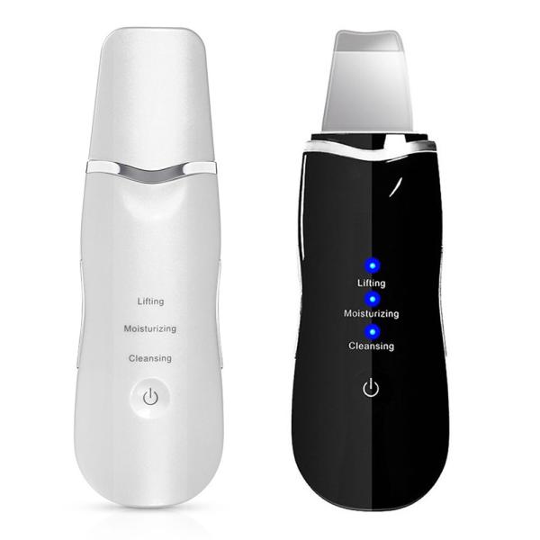 Ultrasonic Skin Scrubber Deep Cleaning Face Scrubber Vibrating Facial Cleansing