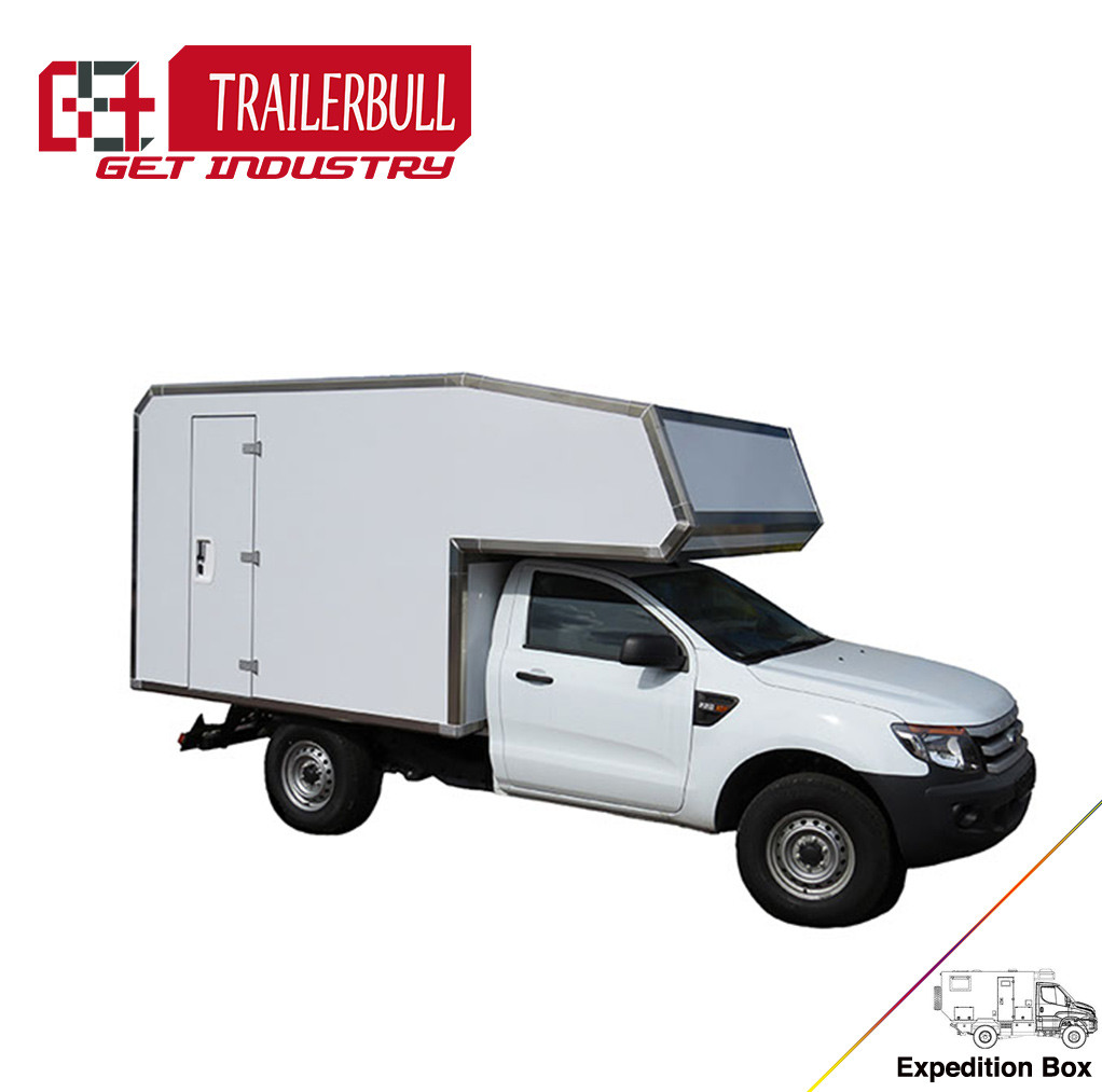 Pick Up Sandwich Panel Insulated Box For RV Camping Expedition Trucks