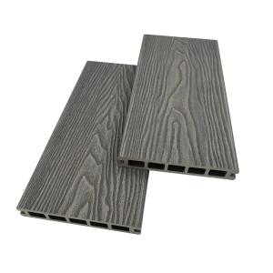 Quality Wood Plastic Composite 3D Recycled Decking Boards Around Pool For Outdoor Garden wholesale