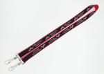 Custom Logo 1.5cm Flat Polyreaster Dye Sublimation Lanyards For Promotion Gifts