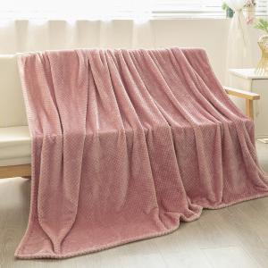 Quality Soft Coral Fleece Blanket for Adults Highly Breathable Long Lasting Comfort and Warmth. wholesale