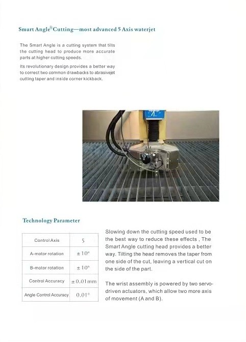 CNC Water Jet Machine For Stone Cutting