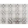 Buy cheap 1''x1'' Decorative Architectural Woven Wire Mesh Triple Flat Anti Impact from wholesalers