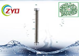 Quality Reliable Convoluted Stainless Steel Tubing , Convenient Corrugated Flexible Tubing wholesale