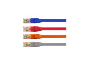 Quality OCC U UTP Cat6 Ethernet Lan Cable Gold Plated For Gaming wholesale