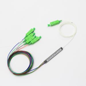 Quality 2x32 PLC Fiber Optic Splitter , FTTH Network Optical Fiber Coupler wholesale
