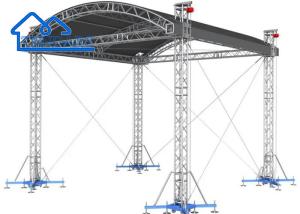 Quality Free Combination Aluminum Alloy Event Concert Stage Truss Curved Roof Rounded Truss Structure wholesale