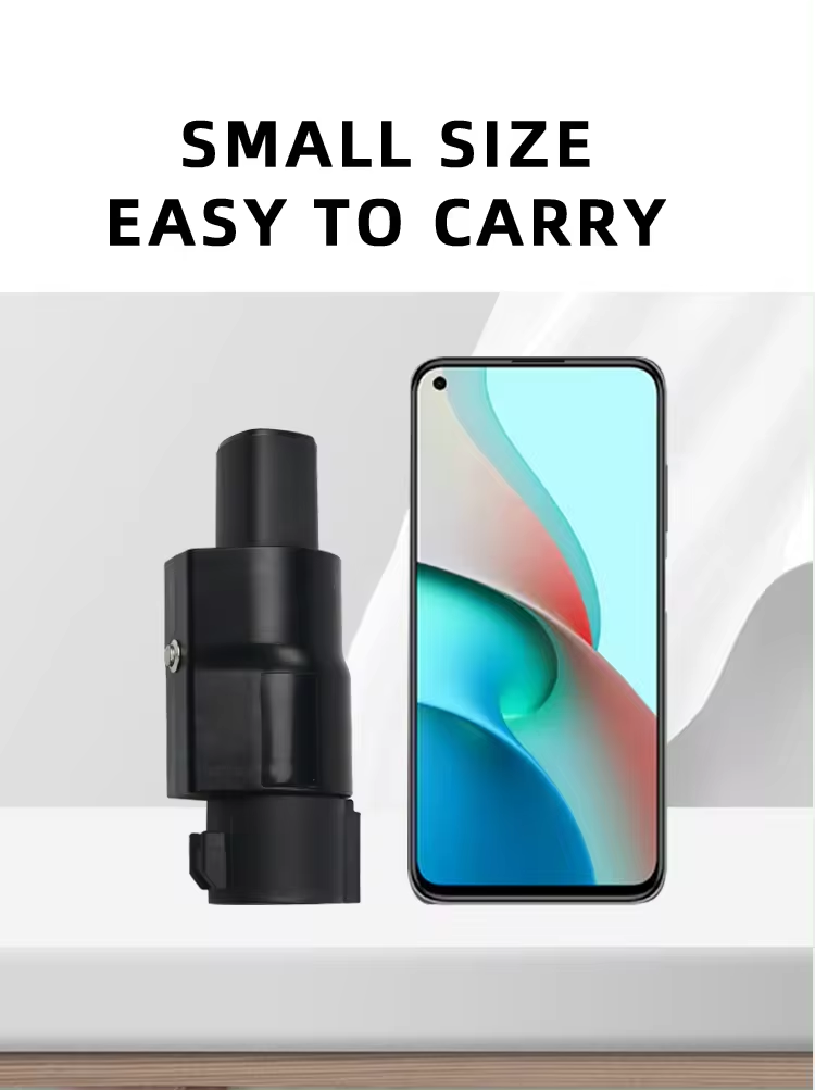 Car Side Plug J1772 to Sae Tesla Adapter TSL Fast Charging Connector Tesil Socket Switch Adaptater AC EV Charger Converter