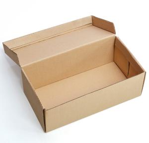 Quality Light 20pcs Foldable Brown Corrugated Paper Packaging Flat Shipping Box wholesale