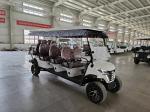OEM 8 Seaters Golf Cart Off Road Customized White 72V 100Ah Lead Acid Battery