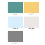 BPA Free Anti Slip 0.75mm Silicone Table Mat 40x30cm