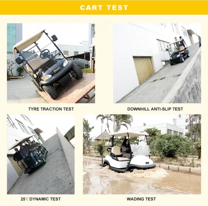 Excar Electric Golf Shuttle Bus For Sightseeing Journeys With 72V Trojan Battery 8