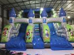 Disney Cartoons Commercial Inflatable Water Slides Fun Castle Mickey Painting