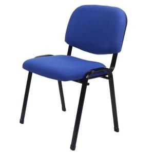 Quality Staff Office Employee Chair Blue Fabric Training Chair with Writing Board wholesale