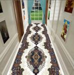 Persian Classical Style Commercial Floor Mat For Hotel Entrance Corridor