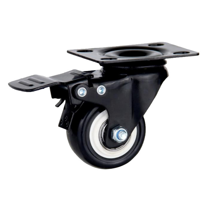 Industry Wheel Barrow Black Polyurethane Caster Wheel