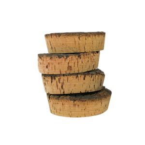 Quality ​100% Natural Cork Lids Bark Top Rough For Ceramic Storage Tank wholesale