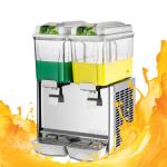 12L*2 2 Tanks Stainless Juice Dispenser Machine Full Automatic