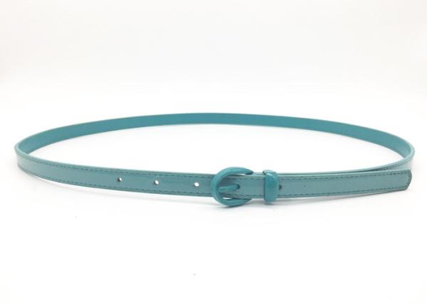 Green Ferrakiss Women 'S 1.5cm Wide PU Dress Belt Metal Matching Color