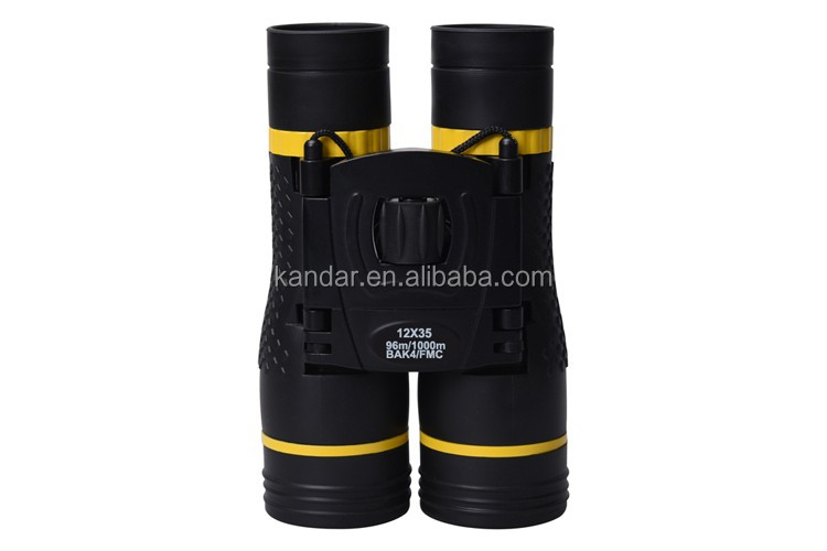 12x Magnification Kandar Portable Folding Binoculars Essential for Kids' Adventures