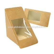 Quality OPP Kraft Waterproof Paper Bags With Clear Window wholesale