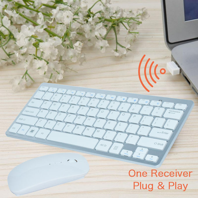 2.4G Wireless Keyboard Mouse Set , Stylish Keyboard And Mouse Combo