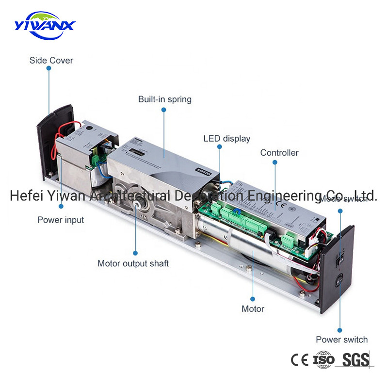 Commercial 24V DC 50W Motor Automatic Swing Door Gate Opener with Pull Arm (SW100)