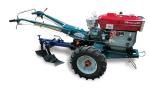 8HP 10HP 12HP 15HP 18HP Two Wheels Walking Hand Tractor with Rotary Tiller