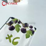 Glossy Stand Up Zipper Pouch For Freeze Dried Fruit Packaging Bag Print Food PE