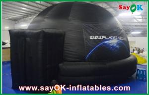 Quality Fire-proof Inflatable Projection Planetarium Dome Black With Projection Cloth wholesale