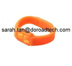 Quality New Arrival Classical Silicone Bracelet LED Watch USB Flash Drive Pendrives wholesale