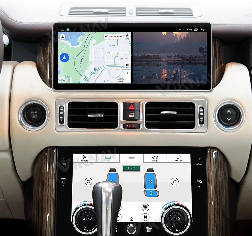 12.3inch Car Radio For Land Range Rover Vogue V8 L322 2002-2012 Touch Screen GPS Navigation Multimedia Stereo Player