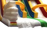 Lead - Free Giant Carton Double Inflatable Dry Slide For Children 3 Years Old