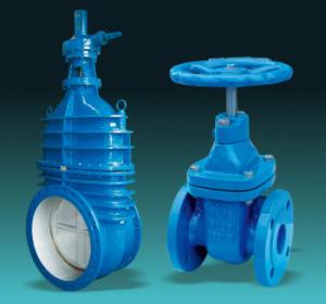 Quality 300mm Resilient Seat Gate Valve Wedge Nominal Pressure 200 PSI wholesale