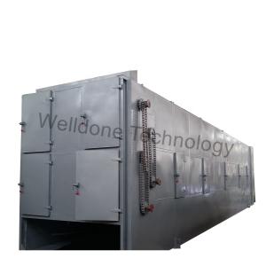 Quality Electric Heating Conveyor Belt Dryer With Plate / Dense V Shape Belt wholesale