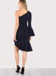 Summer one shoulder women fashion dress